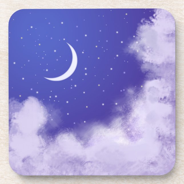 Porta-copo DreamNight Sky com Moon Crescente (Frente)