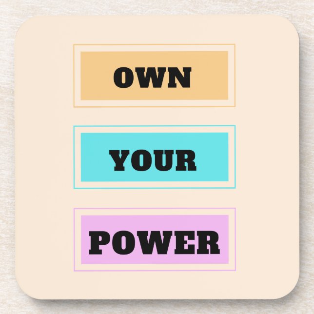 Porta-copo Duro de energia - Conjunto de 6 (Frente)