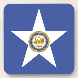 Porta-copo Duro de plástico com bandeira de Houston