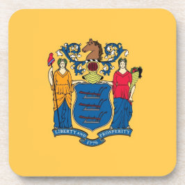 Porta-copo Duro de plástico com bandeira de Nova Jersey