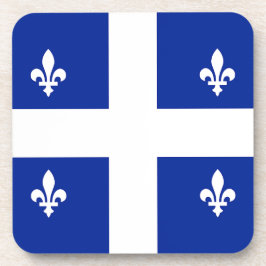 Porta-copo Duro de plástico com bandeira de Quebec, Canadá