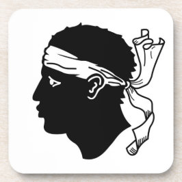 Porta-copo Duro de plástico com pavilhão da Córsega