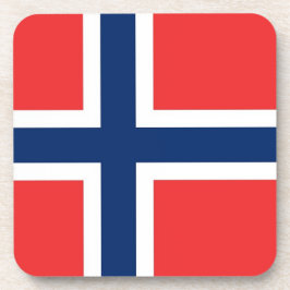 Porta-copo Duro de plástico com pavilhão da Noruega