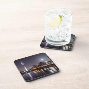 Porta-copo Dusseldorf, Media Harbor (rotulado)