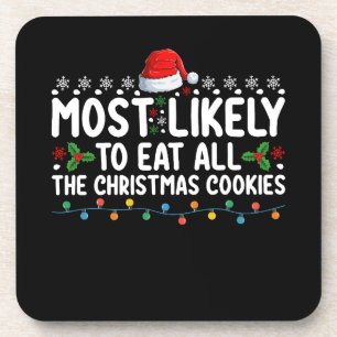 Porta-copo É Mais Provável Comer Todos Os Biscoitos De Natal