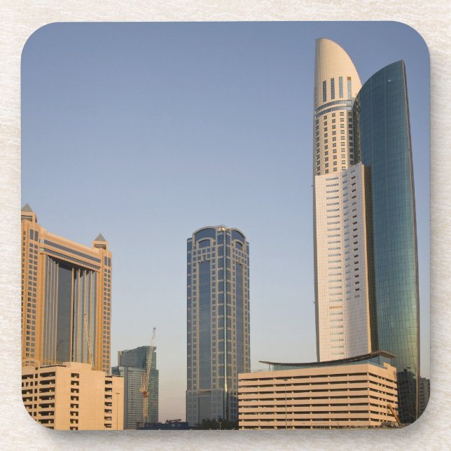 Porta-copo EAU, Dubai. Park Place Tower e outros (Frente)