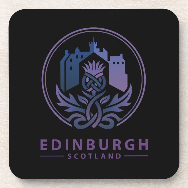 Porta-copo Edimburgo Escócia Reino Unido (Frente)