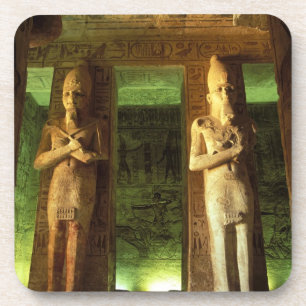 Porta-copo Egito, Abu Simbel, Estátua de Ramsés II,