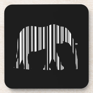 Porta-copo ELEFANTE CÓDIGO DE BARRAS Padrão de Código de Barr
