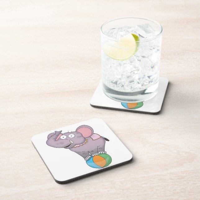 Porta-copo Elefante de Circo (Lado Direito)