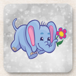 Porta-copo Elefante de desenho animado fofo