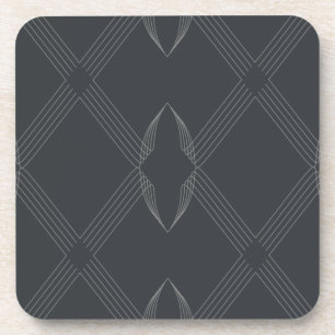 Porta-copo Elegante, chic, luxuoso, simples padrão de linha