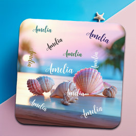 Porta-copo Elegante de Verão Personalizado