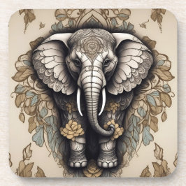 Porta-copo Elphant Mandala