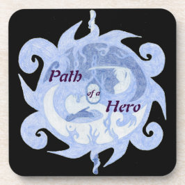 Porta-copo Emblema "Caminho de um Herói" (com título)