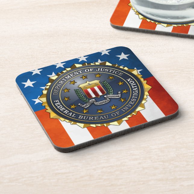 Porta-copo Emblema do FBI (Left Side)
