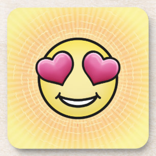 Porta-copo Emoji Love