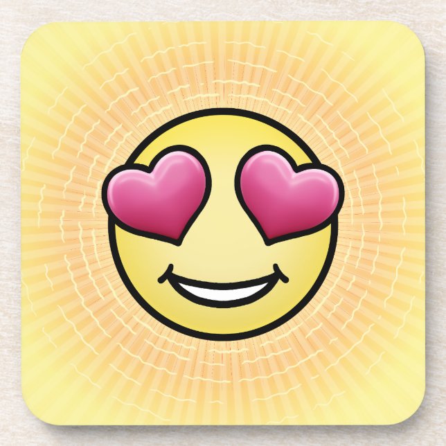 Porta-copo Emoji Love (Frente)