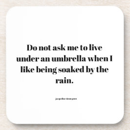 Porta-copo Empowering quote