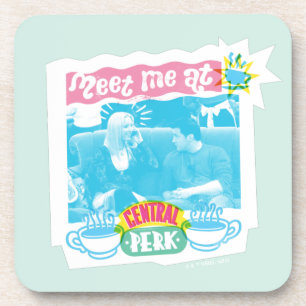 Porta-copo Encontre-me no Gráfico do Néon Central Perk