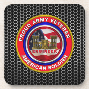 Porta-copo Engenheiro Veterano do Exército