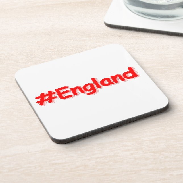 Porta-copo "#England" Design. Comprar Agora (Left Side)