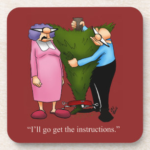 Porta-copo Engraçado Conjunto de Portas copos de Humor da Árv