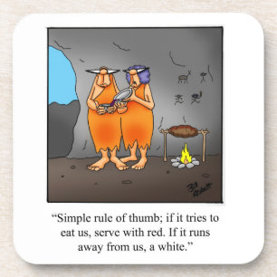 Porta-copo Engraçado Conjunto de Portas copos de Humor do Vin