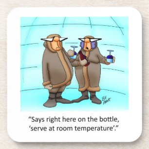 Porta-copo Engraçado Conjunto de Portas copos de Humor do Vin