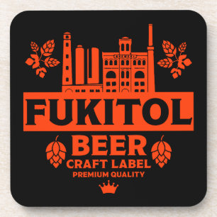 Porta-copo Engraçado Novelty, rótulos de cerveja de Natal