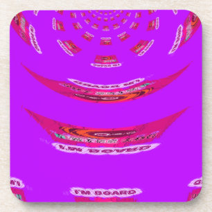 Porta-copo Engraçado, sinto sua falta, estou entediado