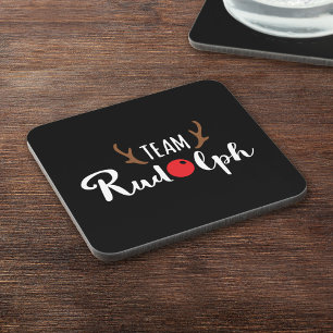 Porta-copo Equipe Rudolph Christmas Motif