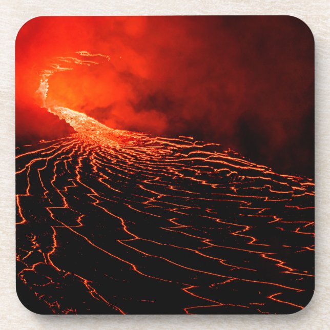 Porta-copo erupção vulcânica (Frente)