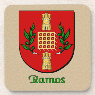 Porta-copo Escudo da família Ramos