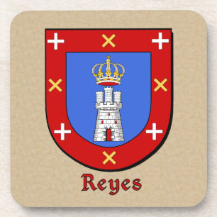 Porta-copo Escudo da família Reyes