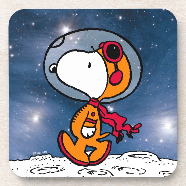 Porta-copo ESPAÇO | Astronauta do Snoopy (Frente)