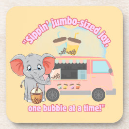 Porta-copo Espetar alegria de tamanho grande, uma bolha de ca