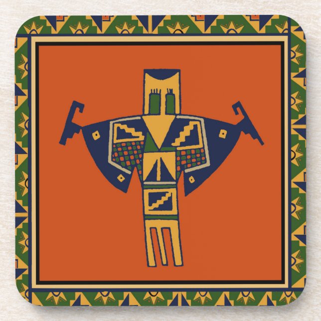 Porta-copo Espírito Xamã do Sudoeste (Frente)