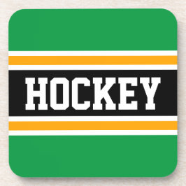 Porta-copo Esportes de HOCKEY Verde Amarelo Verde Brilhante