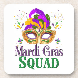 Porta-copo Esquadrão do Mardi Gras
