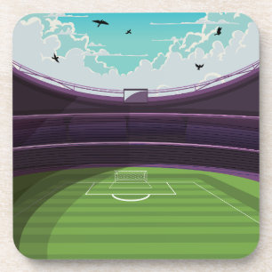Porta-copo Estádio de Futebol