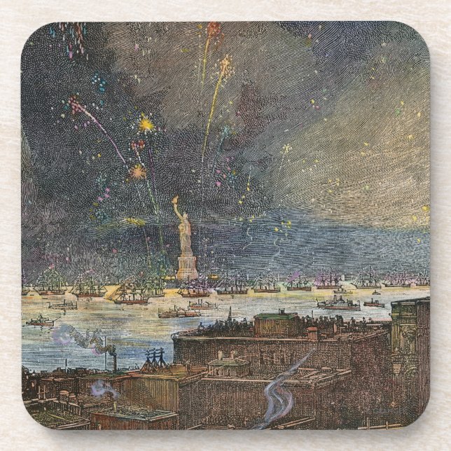 PORTA-COPO ESTÁTUA DA LIBERDADE, 1886 (Frente)