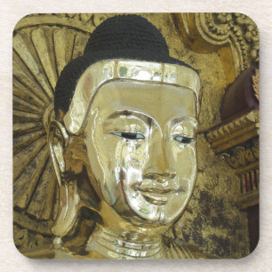 Porta-copo Estátua de Buda Dourado Amor Inspirador