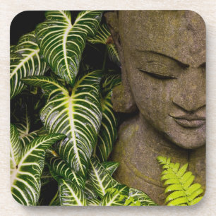 Porta-copo Estátua em uma informações sobre localização do