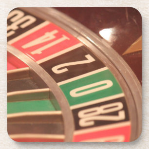 Porta-copo Estilo retro de jogo do vintage da roda de roleta