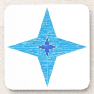 Porta-copo Estrela Azul