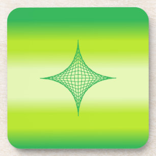Porta-copo Estrela Verde