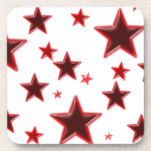 Porta-copo Estrela Vermelha (Frente)