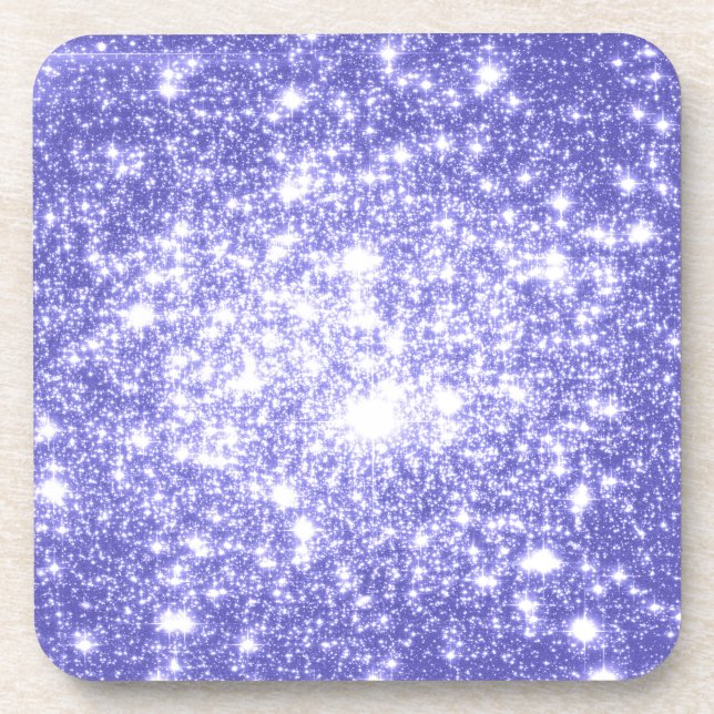 Porta-copo Estrelas de lavanda (Frente)