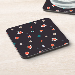 Porta-copo Estrelas de Natal